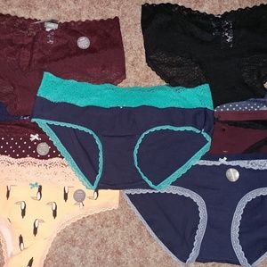Aerie cheeky and boy brief underwear set